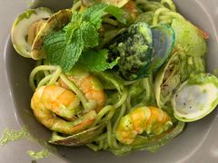 鲜虾培根意面-三喜有食(集美店)