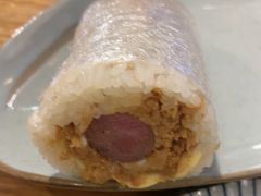 香肠芝士饭团-花悦豆香