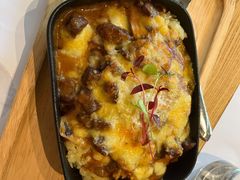 野菌汁焗牛肉粒饭-原石牛扒·约会餐厅(龙城万科里店)