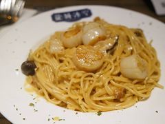 忌廉玉子白意粉-龙城冰室(旺角)