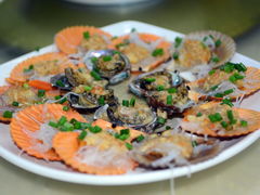 粉丝蒸扇贝-明润海鲜(南边海店)