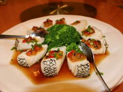 切椒蒸银鳕鱼-伍月花酒楼