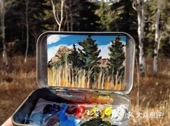 你见过在薄荷糖小铁盒子里的风景画吗  科罗拉多州的艺