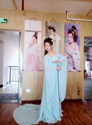 -虞美人汉服摄影