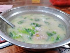 咸蛋肉片芥菜汤-如意坊美食(华兴一街店)