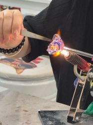 -烬·烧玻璃diy灯工玻璃艺术·银饰工作室
