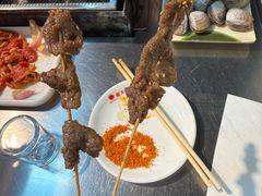炸牛肉串-大华海鲜烤串