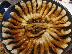 排骨豆角卷子-华盛园卷子王农家菜水库鱼