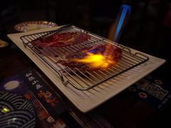 铺天盖地顶级澳牛肉火焰寿司-仙隐小鹿中華の日料(正弘城店)