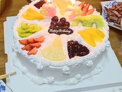 五彩部落格生日蛋糕-津乐园(中山路店)