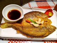 香煎大黄鱼-蚝魁·海鲜大排档·啫啫·生蚝(体育西店)