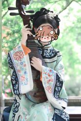 -后宫·古装汉服京剧儿童亲子全家福摄影