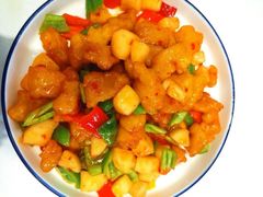 山药爆鱼丁-大眼锅贴水饺(河东店)