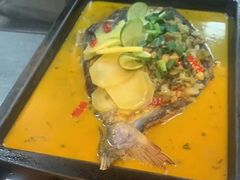 -探鱼·鲜青椒爽麻烤鱼(天河优托邦店)