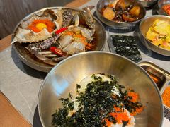 -草家酱蟹炭火烤肉店(珲春南路一店)
