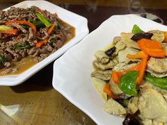 爆炒牛肉-五彩雪域藏餐馆