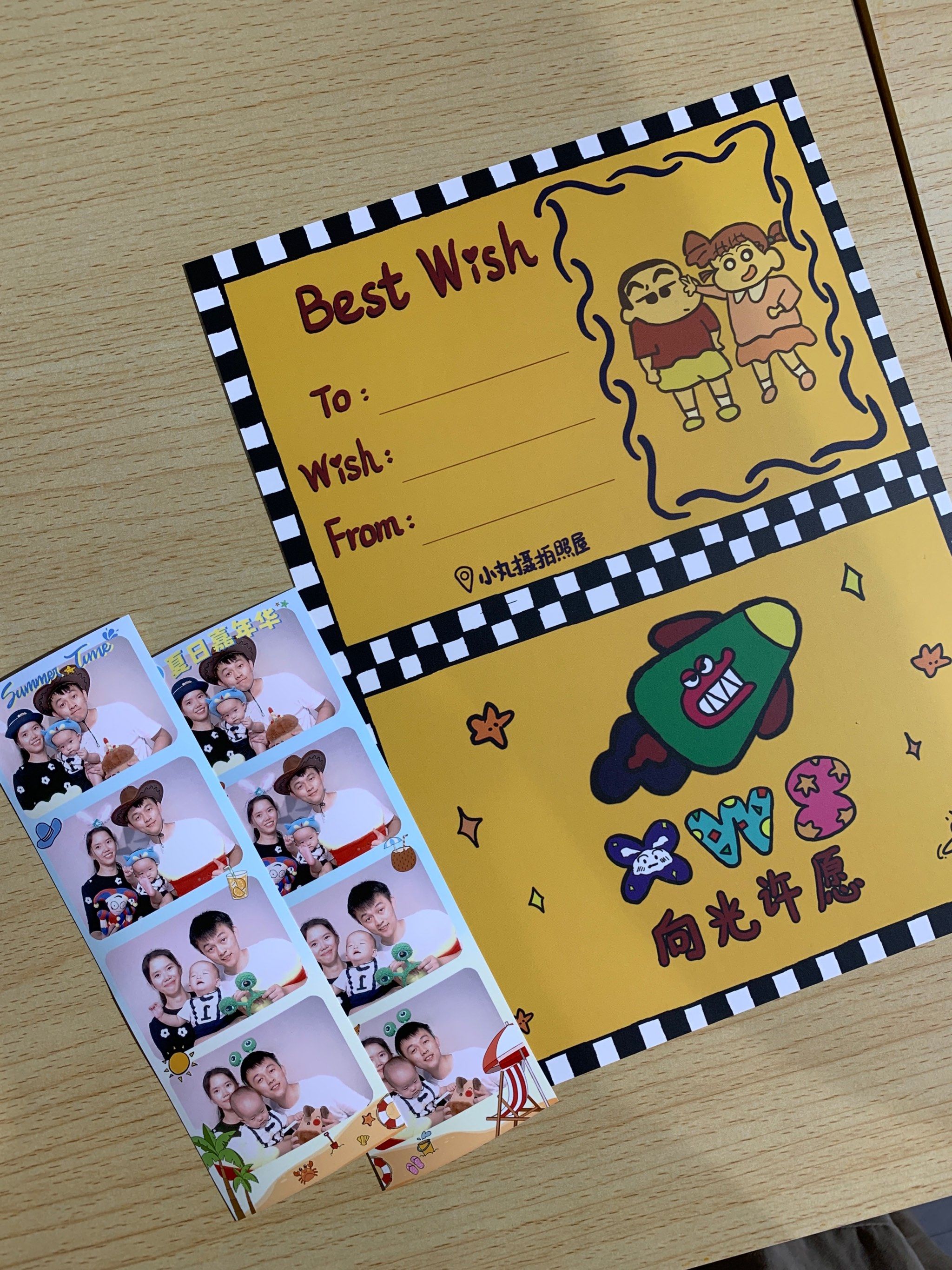 回忆满满的照片墙