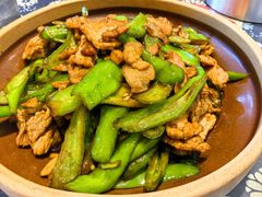 小山笋炒腊肉-龚师傅土菜馆.地道农家菜(魅力湘西店)
