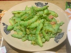 苦瓜和豆米的约会-马帮菜馆·美味野生菌
