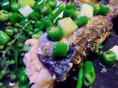 碧绿青椒烤鱼-夯鱼烤鱼·尔滨地标美食(国展店)