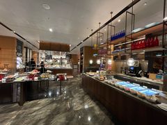 自助取餐区-盐城万豪酒店-盐城厨房西餐厅
