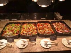 自助取餐区-上海锦江汤臣洲际大酒店壹阶层