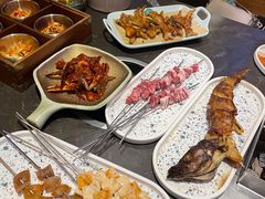 -河坝烧烤串城(金达莱店)