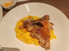法式油炆鸭腿配南瓜饭-港丽餐厅(来福士店)