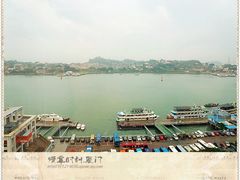 遥望鼓浪屿景色-厦门海港英迪格酒店(中山路店)