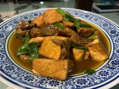 蕈油豆腐-得意楼蒸菜馆