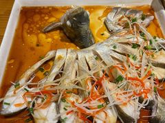 清蒸武昌鱼-莲餐厅·湖北菜·藕汤是头牌(愚园路店)