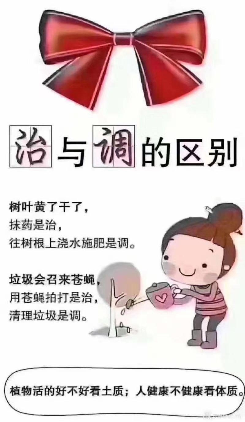 调理大于治疗的图片图片