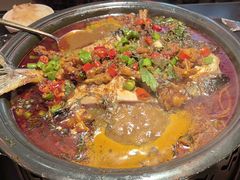-探鱼·鲜青椒爽麻烤鱼(北京路天河城店)
