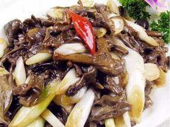 葱烧台蘑-盛德圆(五台山云龙店)