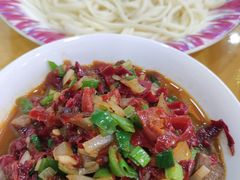 滚刀肉辣皮子拌面-新疆巴州金丝特餐厅(大钟寺店)