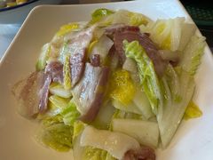 金华火腿炒龙牙菜-日昌餐馆(亦庄店)