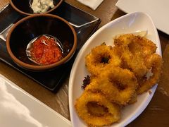 炸鱿鱼圈-Tajine Moroccan塔金摩洛哥中东餐厅