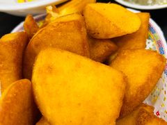 炸窝头片-芦月轩羊蝎子(北蜂窝店)