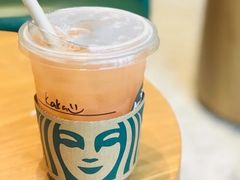冰摇桃桃乌龙茶-星巴克(北京南站第二店)