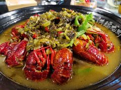 咸菜龙虾-洪福龙虾