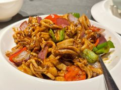 酱爆鱿鱼-佬太公海鸭·海鲜大排档(上海总店)