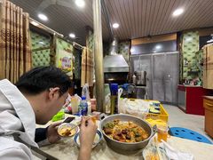 -尕有炕锅烤羊肉