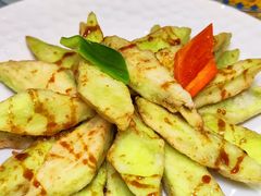 西域冰川茄子-宁夏国强手抓羊肉·清真菜(未央路凤三店)