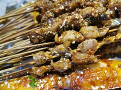 烤羔羊肉串-木屋烧烤(万德庄店)