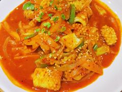 韩式炒鲜鱿鱼-紫霞门韩国料理烤肉(深南东路店)