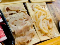 肚片-四川乐山大佛长春泥锅涮串(四分局店)