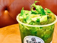 手打荆芥柠檬茶-眷茶(大卫城10楼店)