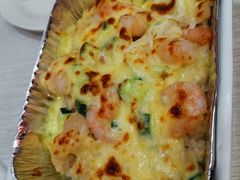 芝士虾仁焗饭-蘑菇餐厅(小火瓦巷店)