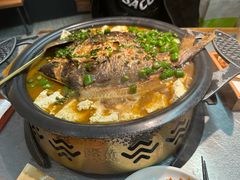 -探鱼·鲜青椒爽麻烤鱼(苏宁广场店)