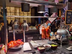 北京烤鸭-北京希尔顿逸林酒店-逸轩西餐厅-自助餐厅